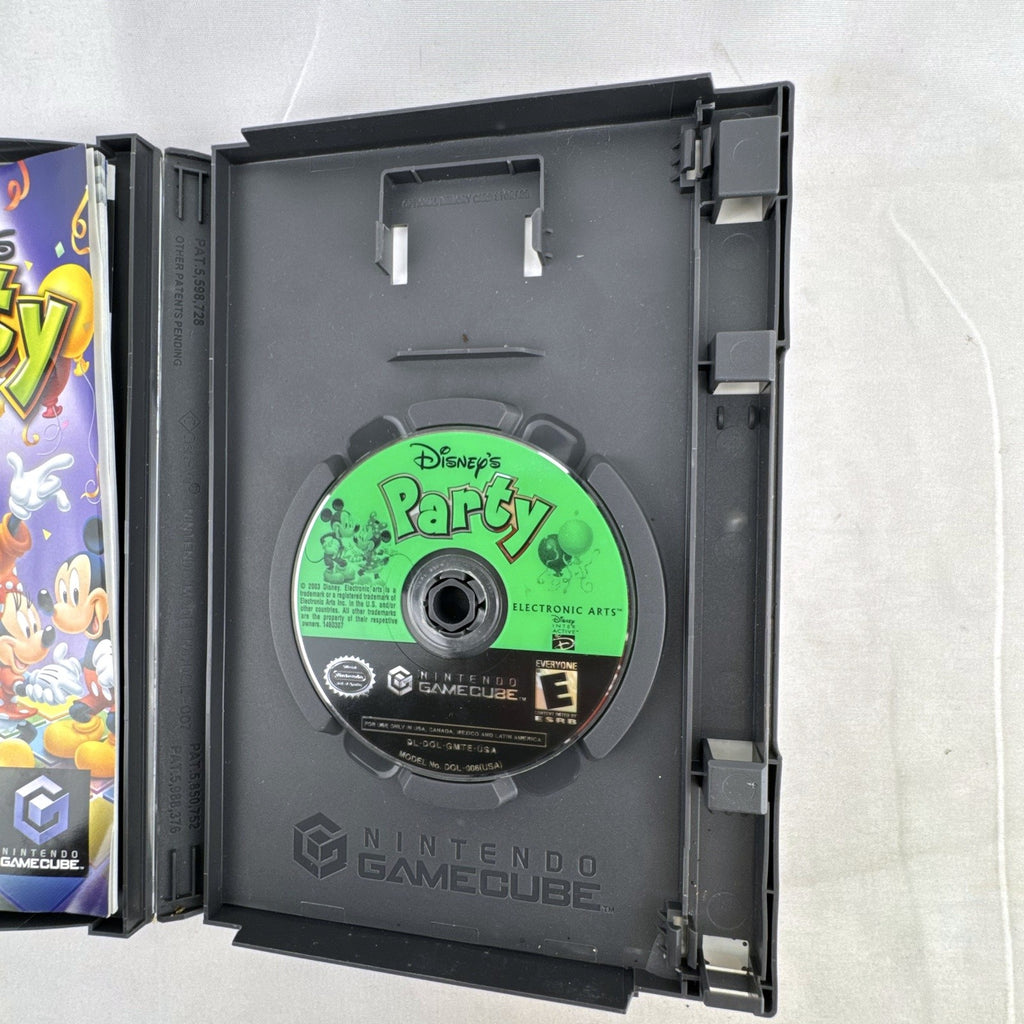 Disney's Party Nintendo GameCube 2003 video game disc and original case by Electronic Arts