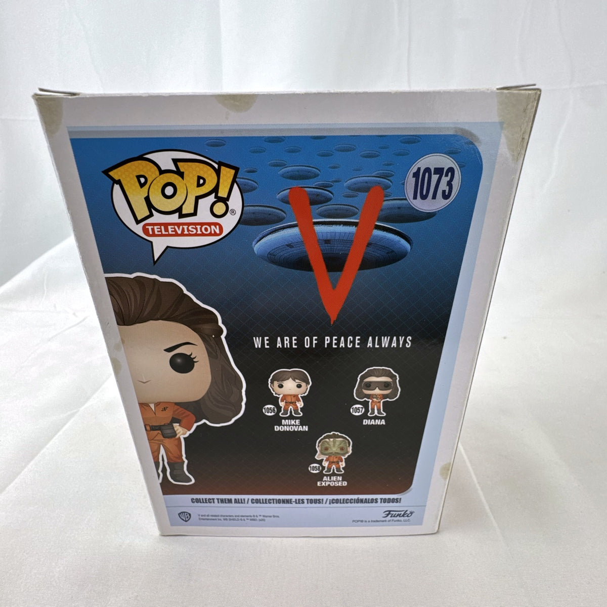 Funko Pop! Television Diana Revealed #1073 V 2021 Spring Convention Exclusive vinyl figure in box