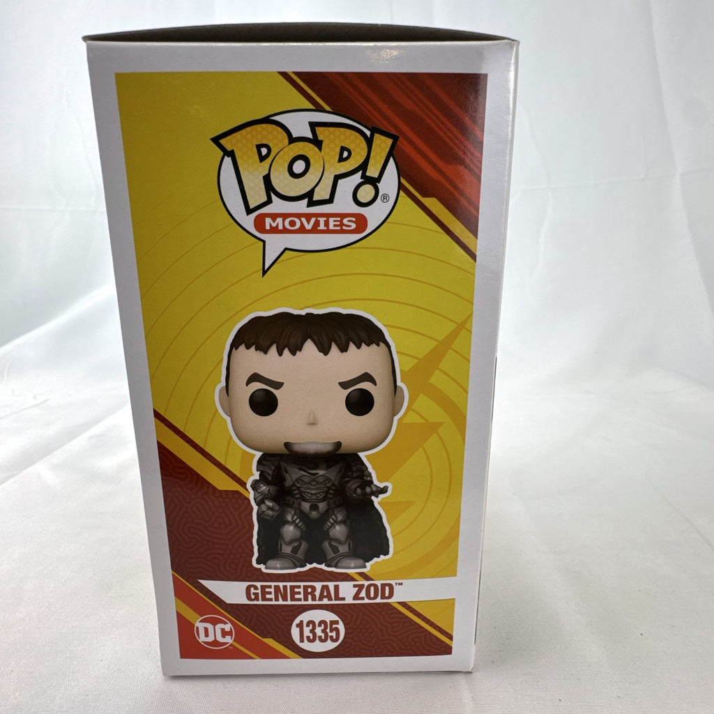 Funko Pop! Movies #1335 General Zod vinyl figure from The Flash in unopened original box.