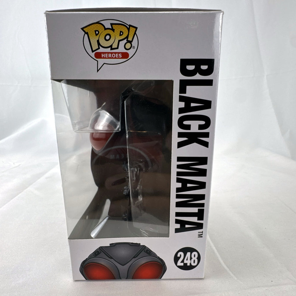 Funko Pop! Heroes Black Manta #248 vinyl figure from the 2018 Aquaman movie in original packaging