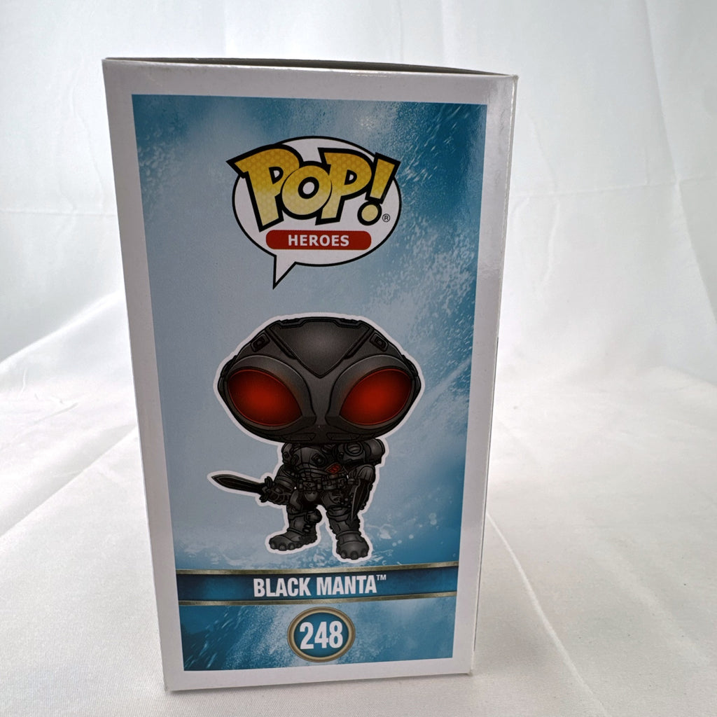 Funko Pop! Heroes Black Manta #248 vinyl figure from the 2018 Aquaman movie in original packaging
