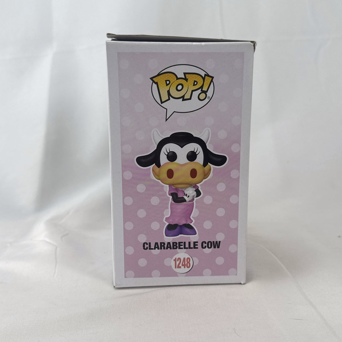 Funko Pop Disney Clarabelle Cow 1248 NYCC 2022 exclusive vinyl figure in original box