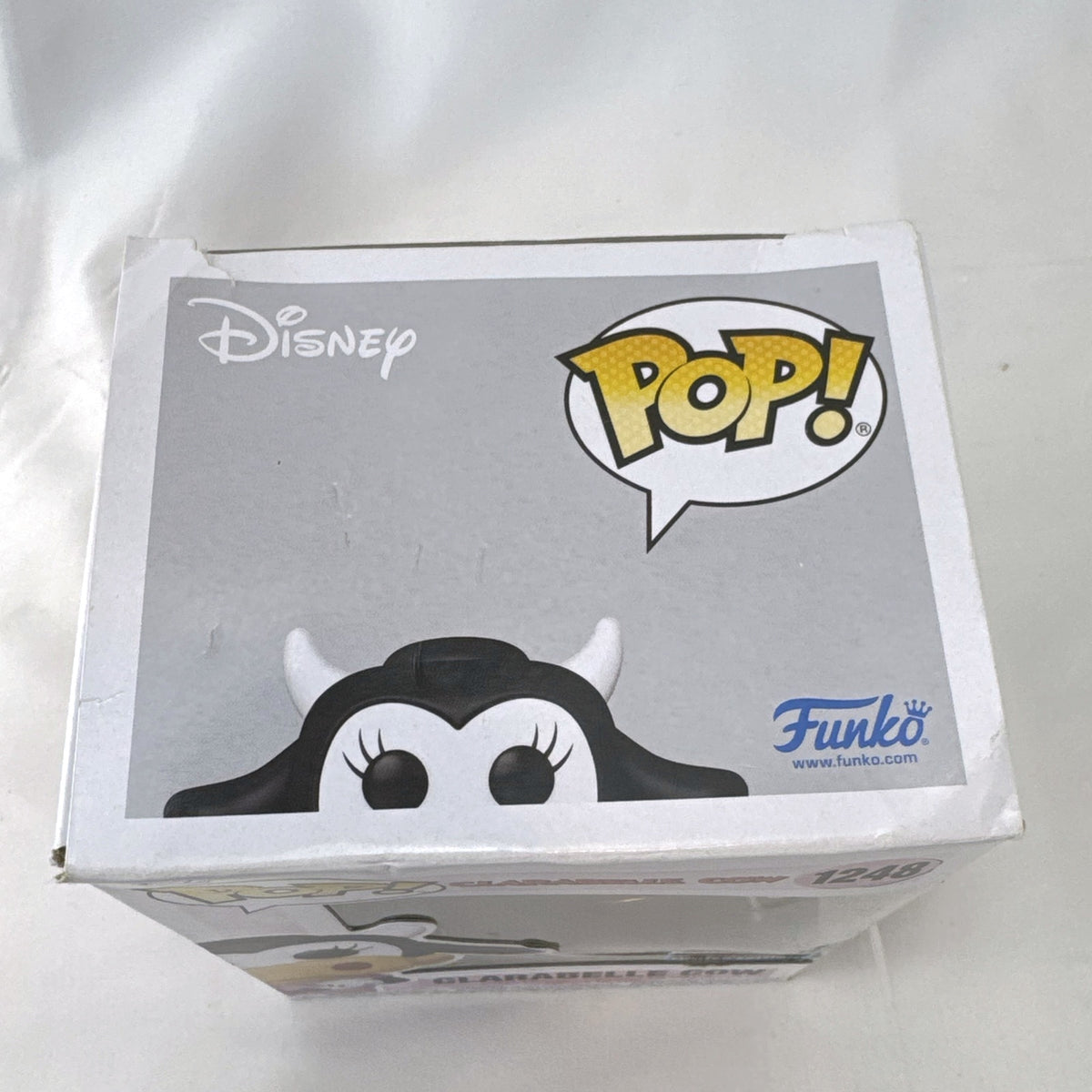 Funko Pop Disney Clarabelle Cow 1248 NYCC 2022 exclusive vinyl figure in original box