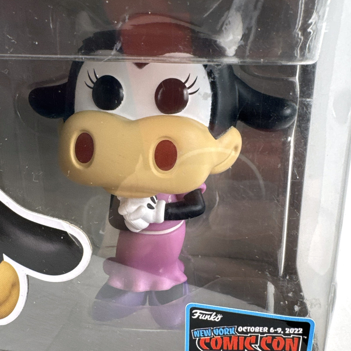 Funko Pop Disney Clarabelle Cow 1248 NYCC 2022 exclusive vinyl figure in original box