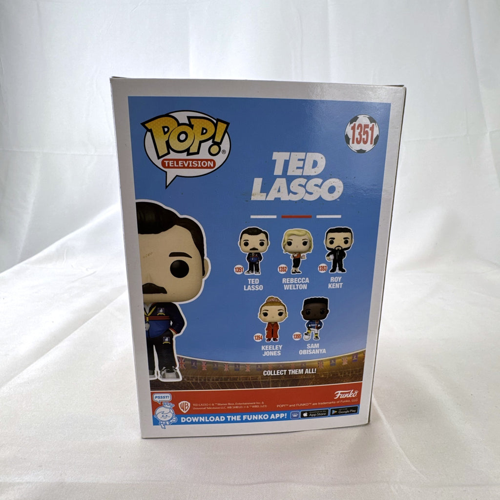 Funko Pop Television Ted Lasso vinyl figure number 1351 in unopened original box