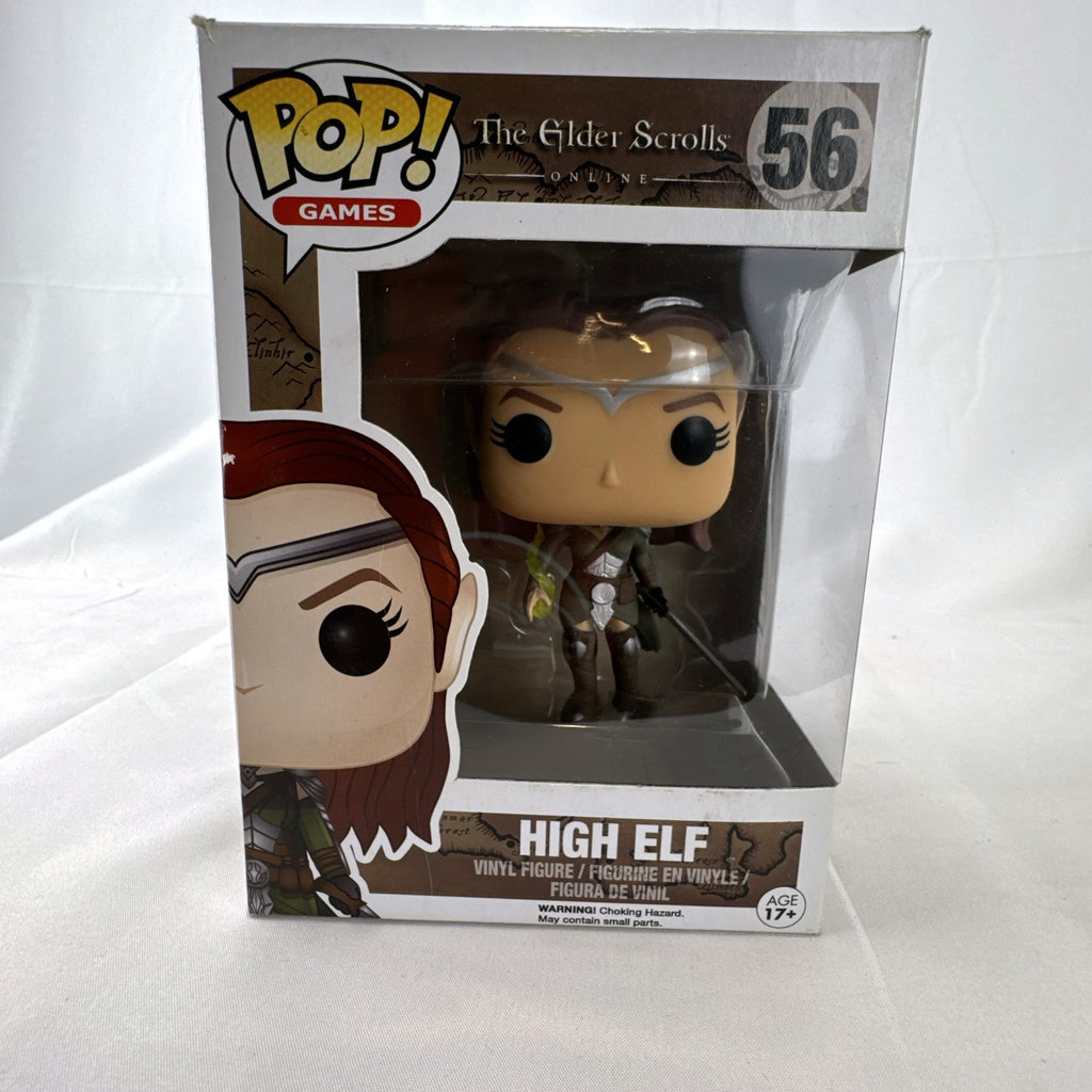 Funko Pop Games 56 The Elder Scrolls Online High Elf vinyl figure in unopened original box.