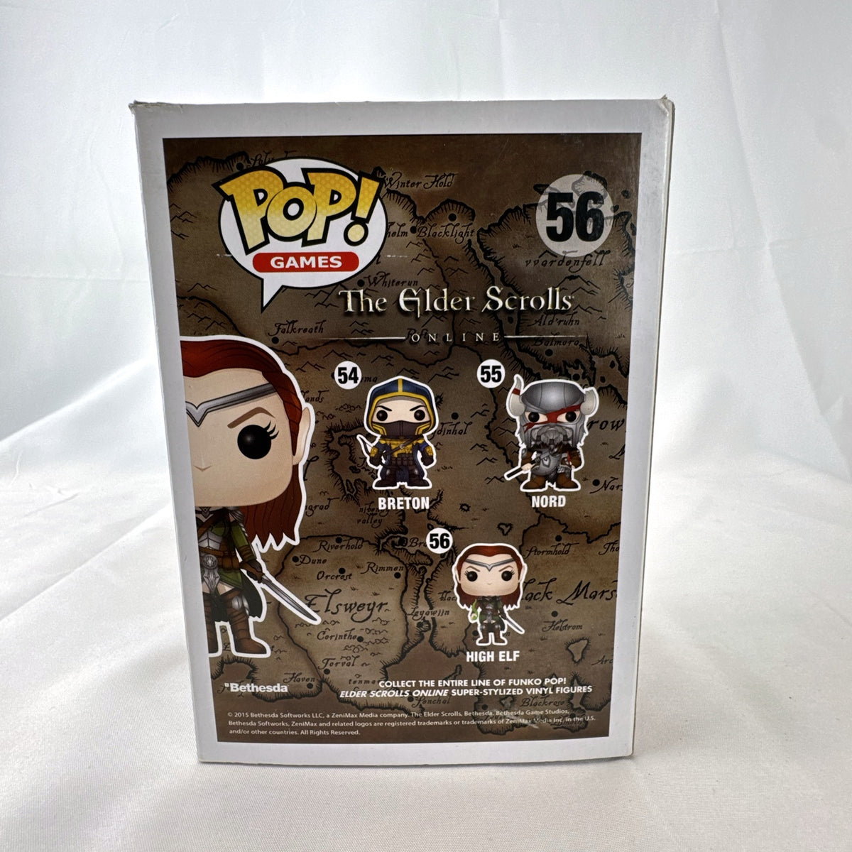 Funko Pop! Games The Elder Scrolls Online High Elf vinyl figure number 56 in original box