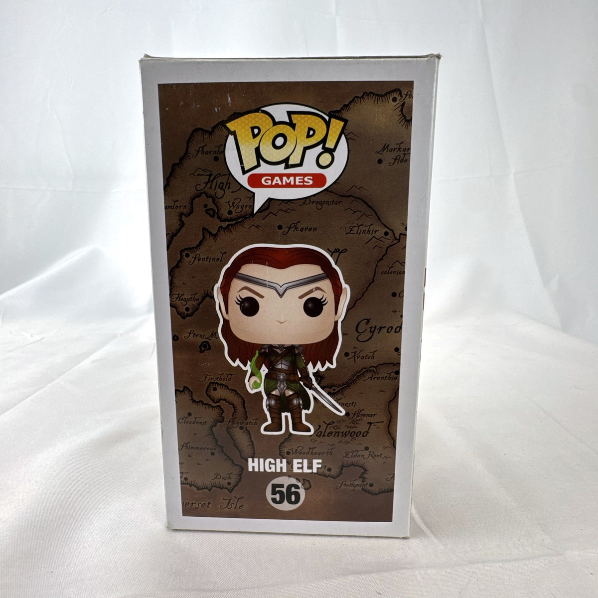Funko Pop Games 56 The Elder Scrolls Online High Elf vinyl figure in unopened original box.