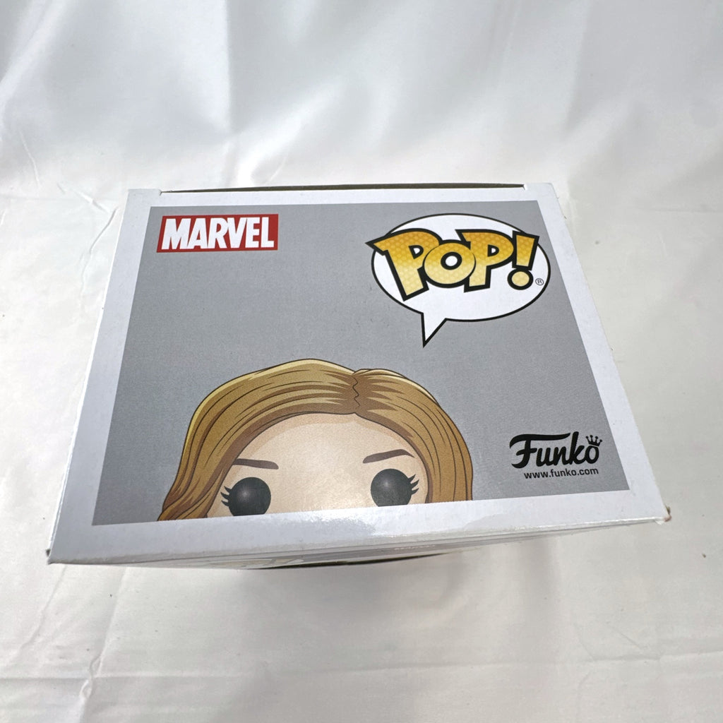 Funko Pop Marvel Captain Marvel 444 glow in the dark vinyl figure in original packaging