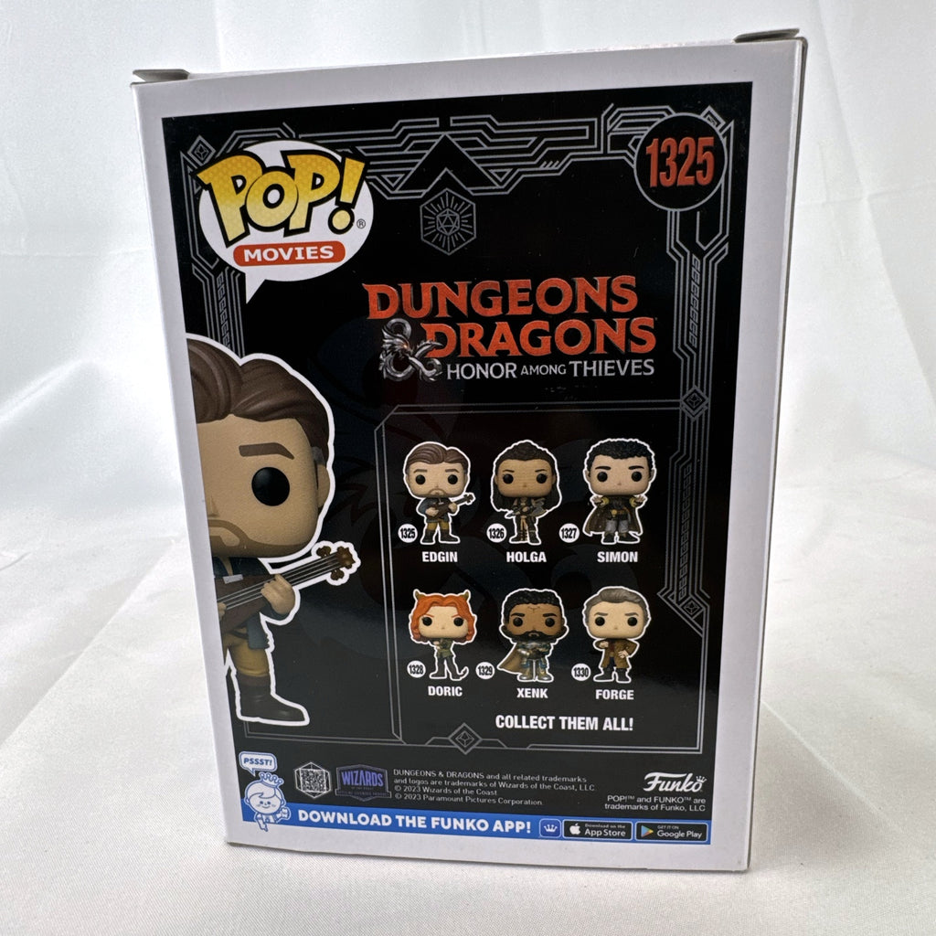 Funko Pop Movies Dungeons and Dragons Honor Among Thieves Edgin #1325 vinyl figure in original box