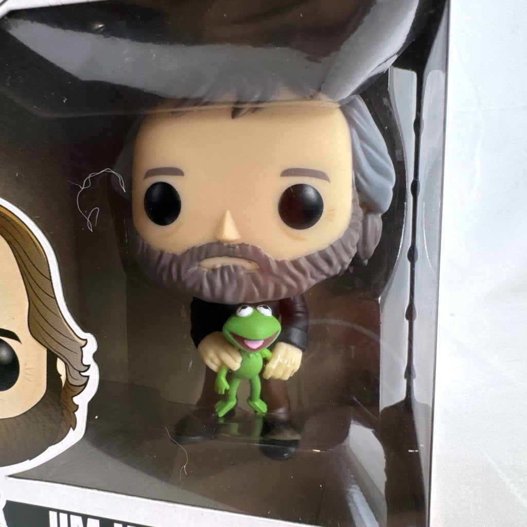 Funko Pop Icons number 20 vinyl figure of Jim Henson holding Kermit the Frog in original box
