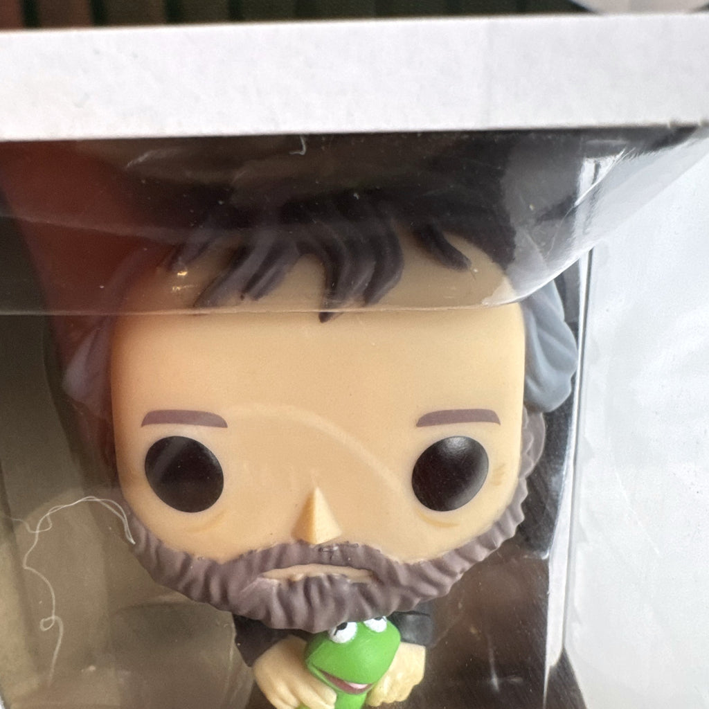 Funko Pop Icons number 20 vinyl figure of Jim Henson holding Kermit the Frog in original box