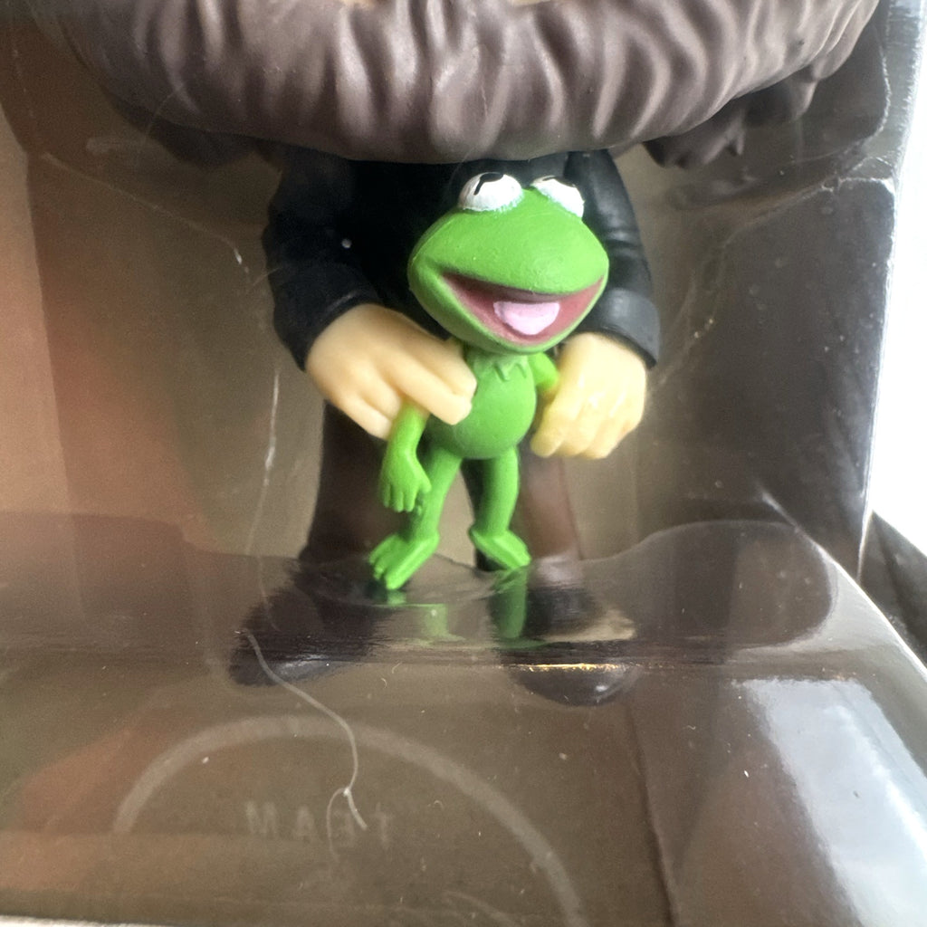 Funko Pop Icons number 20 vinyl figure of Jim Henson holding Kermit the Frog in original box