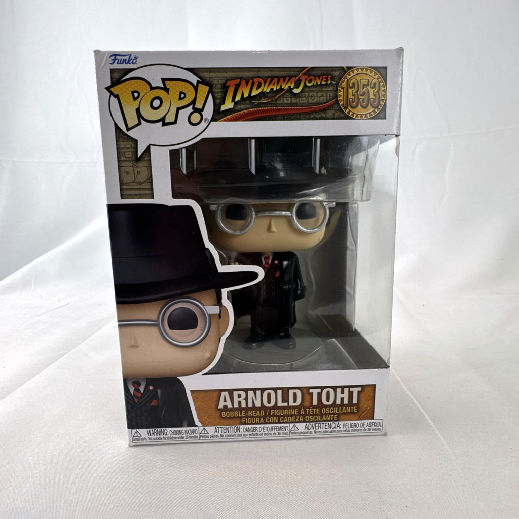 Funko Pop! Vinyl Arnold Toht #1353 Indiana Jones Raiders of the Lost Ark bobble-head in box