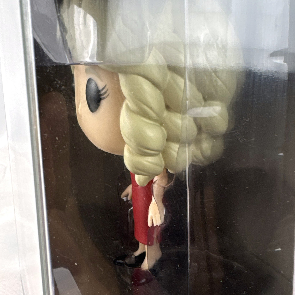 Funko Pop Television Battlestar Galactica Number Six figure #256 in unopened box inside clear protective case.