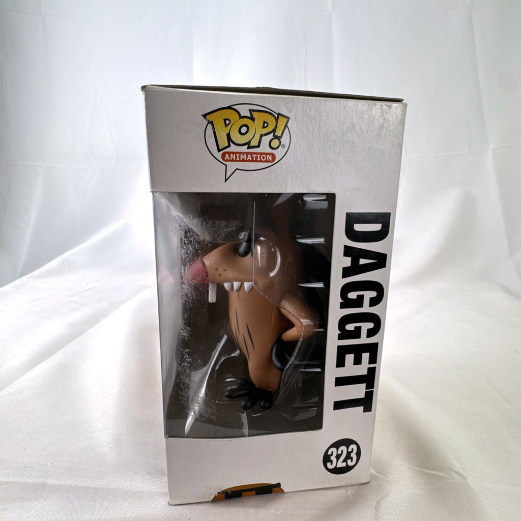 Funko Pop Animation Daggett vinyl figure number 323 from The Angry Beavers in original packaging