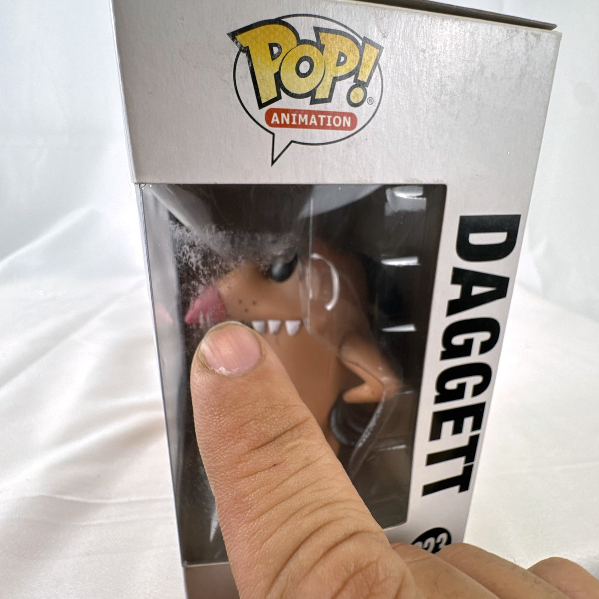 Funko Pop Animation Daggett vinyl figure number 323 from The Angry Beavers in original packaging