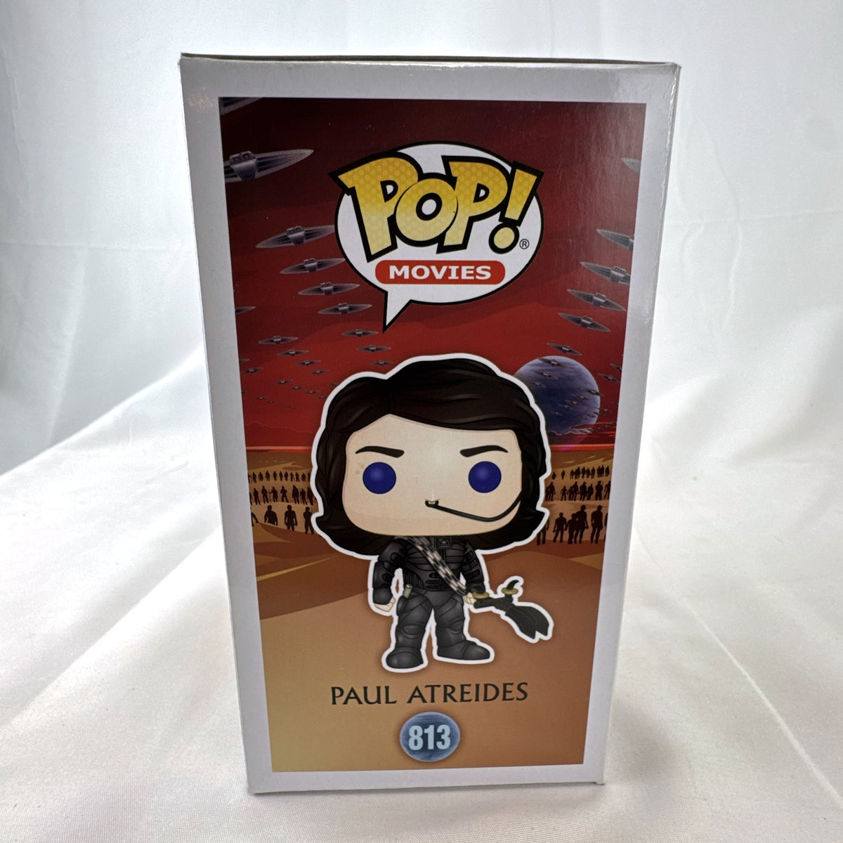 Funko Pop Movies Dune Paul Atreides vinyl figure 813 in stillsuit in unopened box