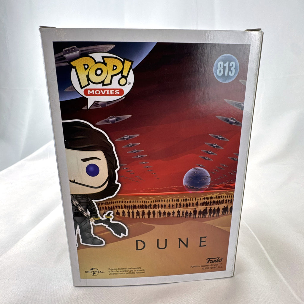 Funko Pop Movies Dune Paul Atreides vinyl figure 813 in stillsuit in unopened box