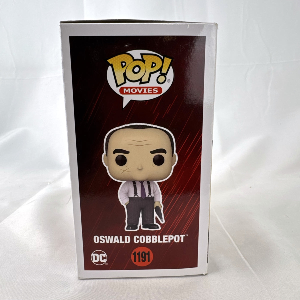 Funko Pop! Oswald Cobblepot Chase #1191 vinyl figure from The Batman in original packaging