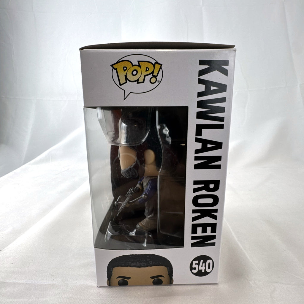 Funko Pop Star Wars Kawlan Roken #540 vinyl bobblehead figure in original packaging