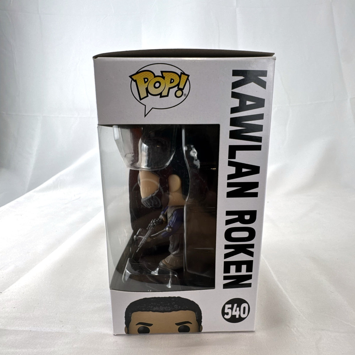 Funko Pop Star Wars Kawlan Roken #540 vinyl bobblehead figure in original packaging