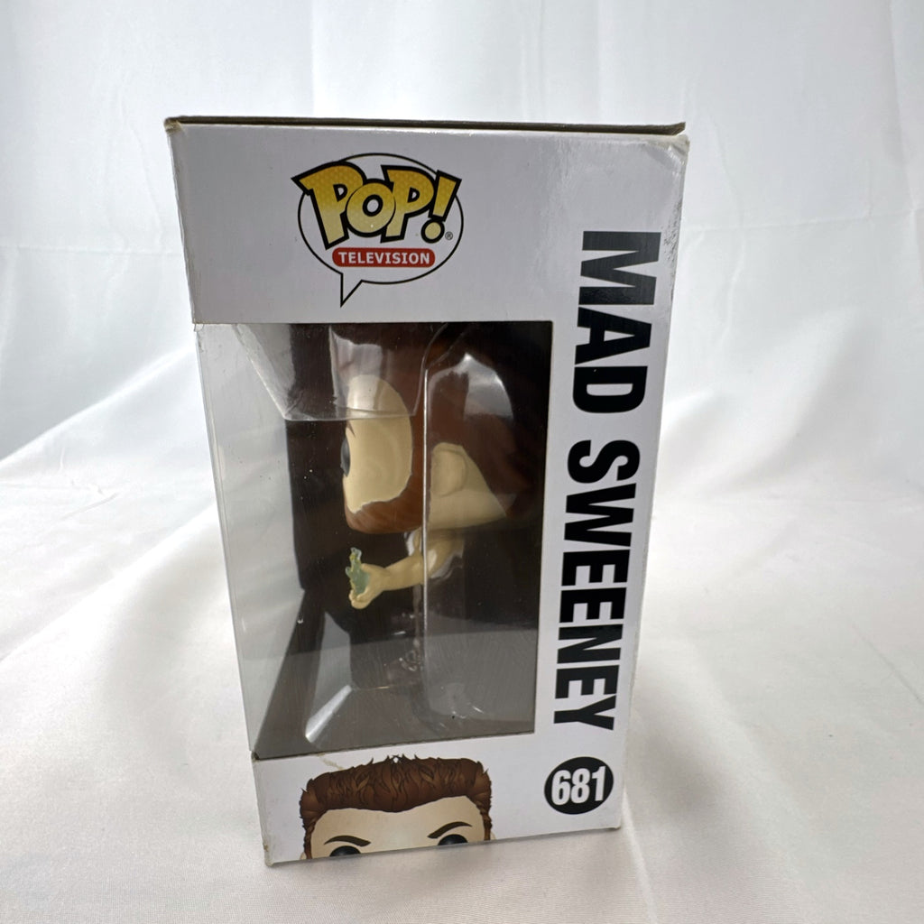 Funko Pop! Television Mad Sweeney #681 vinyl figure in unopened box from American Gods.