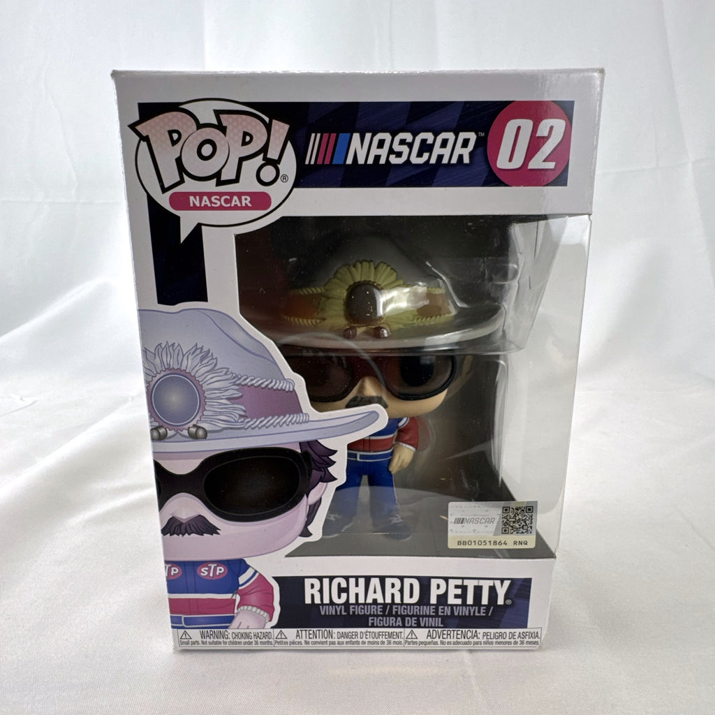 Funko Pop! NASCAR Richard Petty #02 vinyl figure in original unopened window box packaging