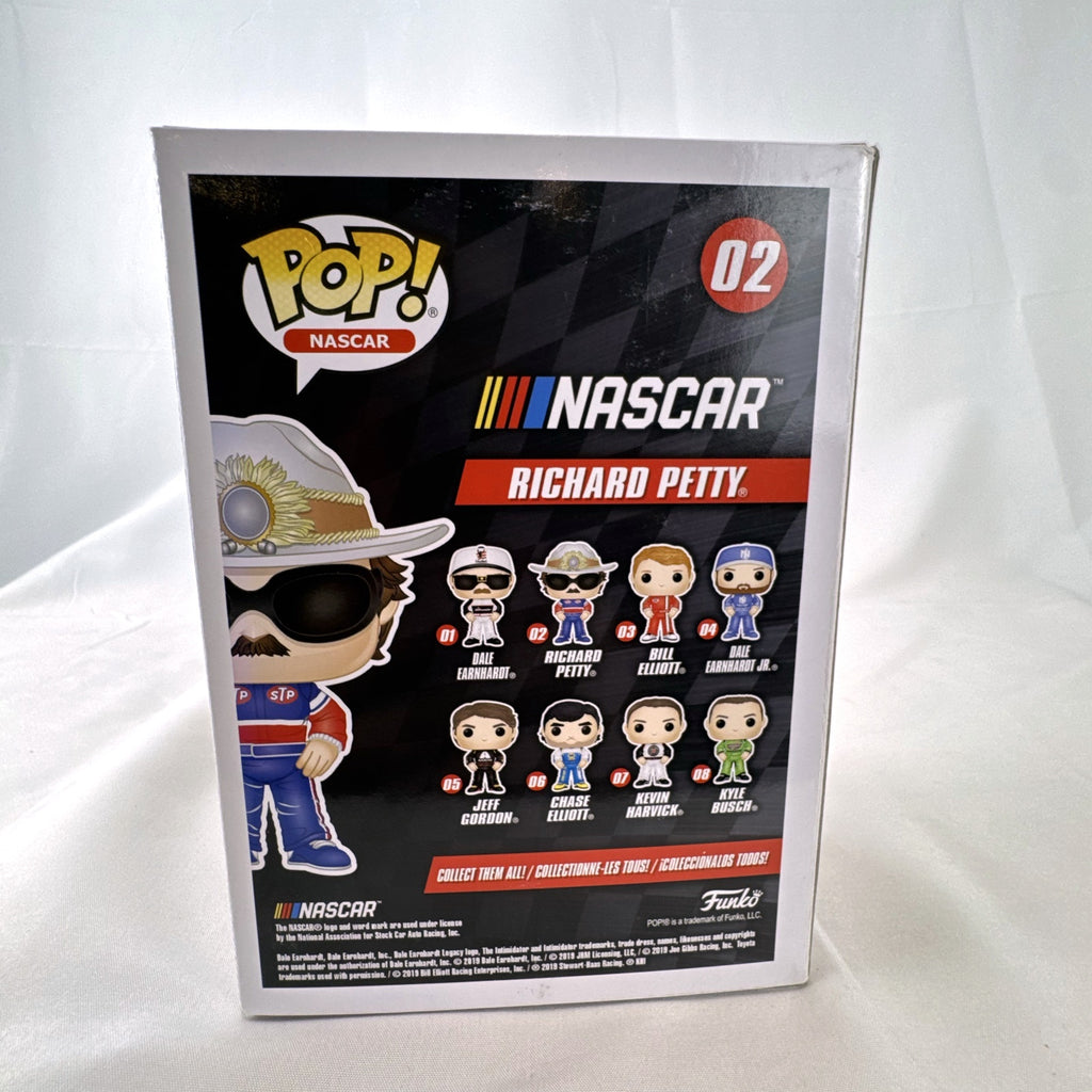 Funko Pop! NASCAR Richard Petty #02 vinyl figure in original unopened window box packaging