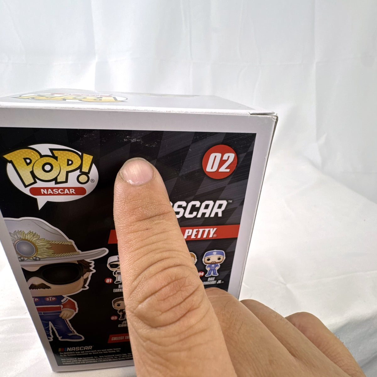 Funko Pop! NASCAR Richard Petty #02 vinyl figure in original unopened window box packaging