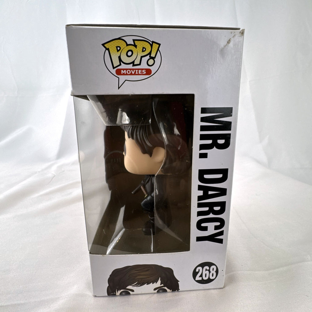 Funko Pop Movies Pride and Prejudice and Zombies Mr. Darcy vinyl figure number 268 in original packaging