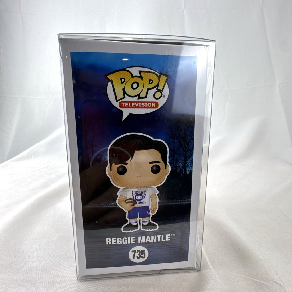 Funko Pop! Television Riverdale Reggie Mantle number 735 vinyl figure in original box with clear protective sleeve