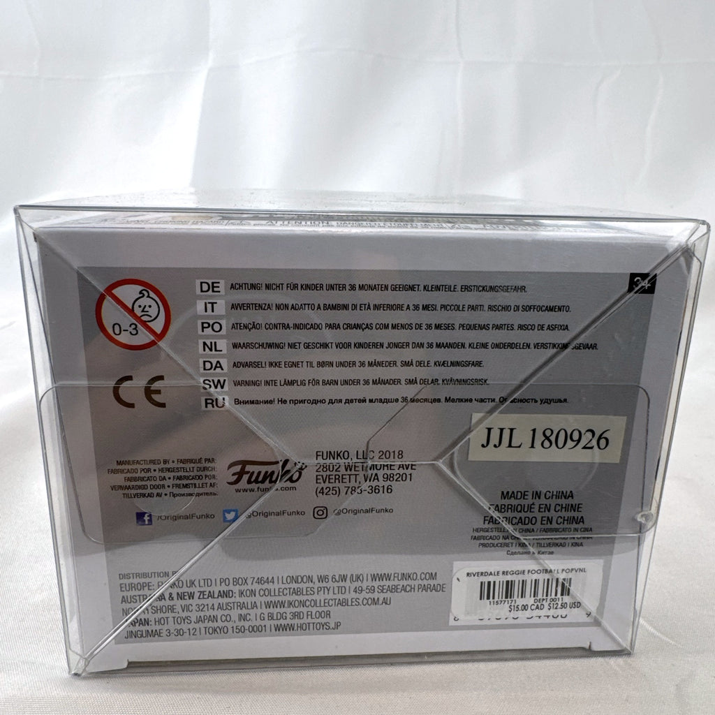 Funko Pop Riverdale Reggie Mantle #735 vinyl figure in original packaging with box protector