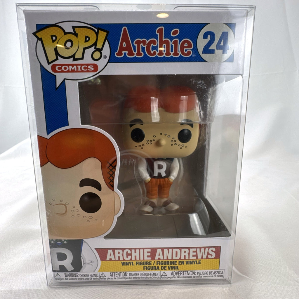 Funko Pop Comics Archie Andrews #24 vinyl figure in original packaging with protective sleeve