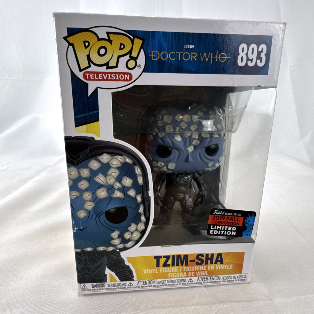 Funko Pop Television Doctor Who Tzim-Sha 893 2019 Fall Convention exclusive vinyl figure in original box