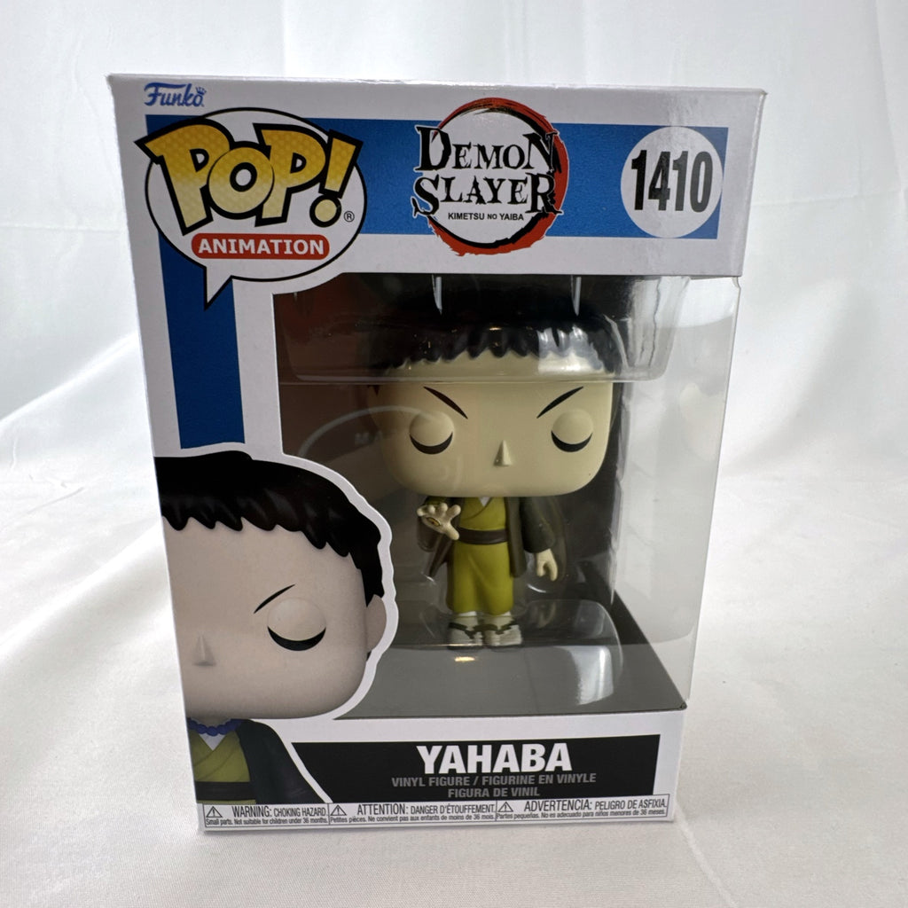 Funko Pop Animation Demon Slayer Yahaba vinyl figure number 1410 in original unopened box.