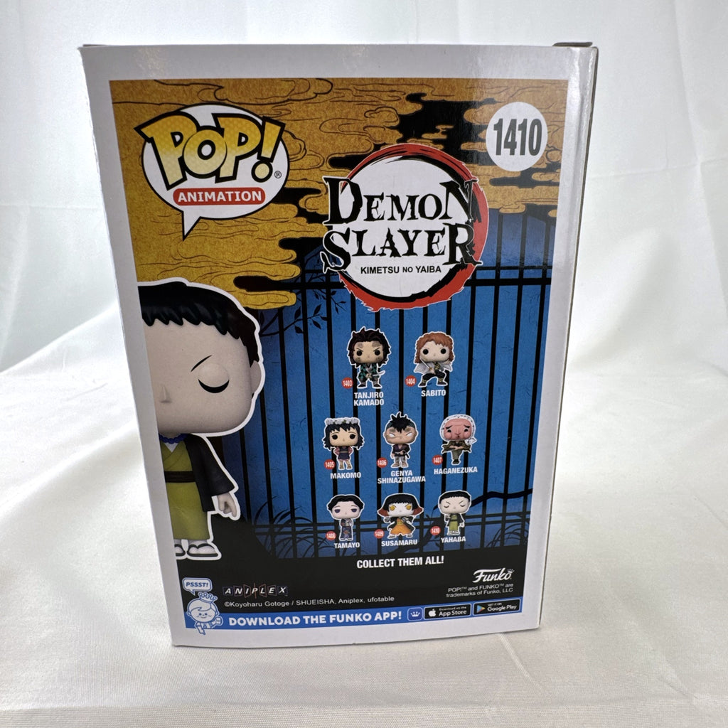 Funko Pop Animation Demon Slayer Yahaba vinyl figure number 1410 in original unopened box.