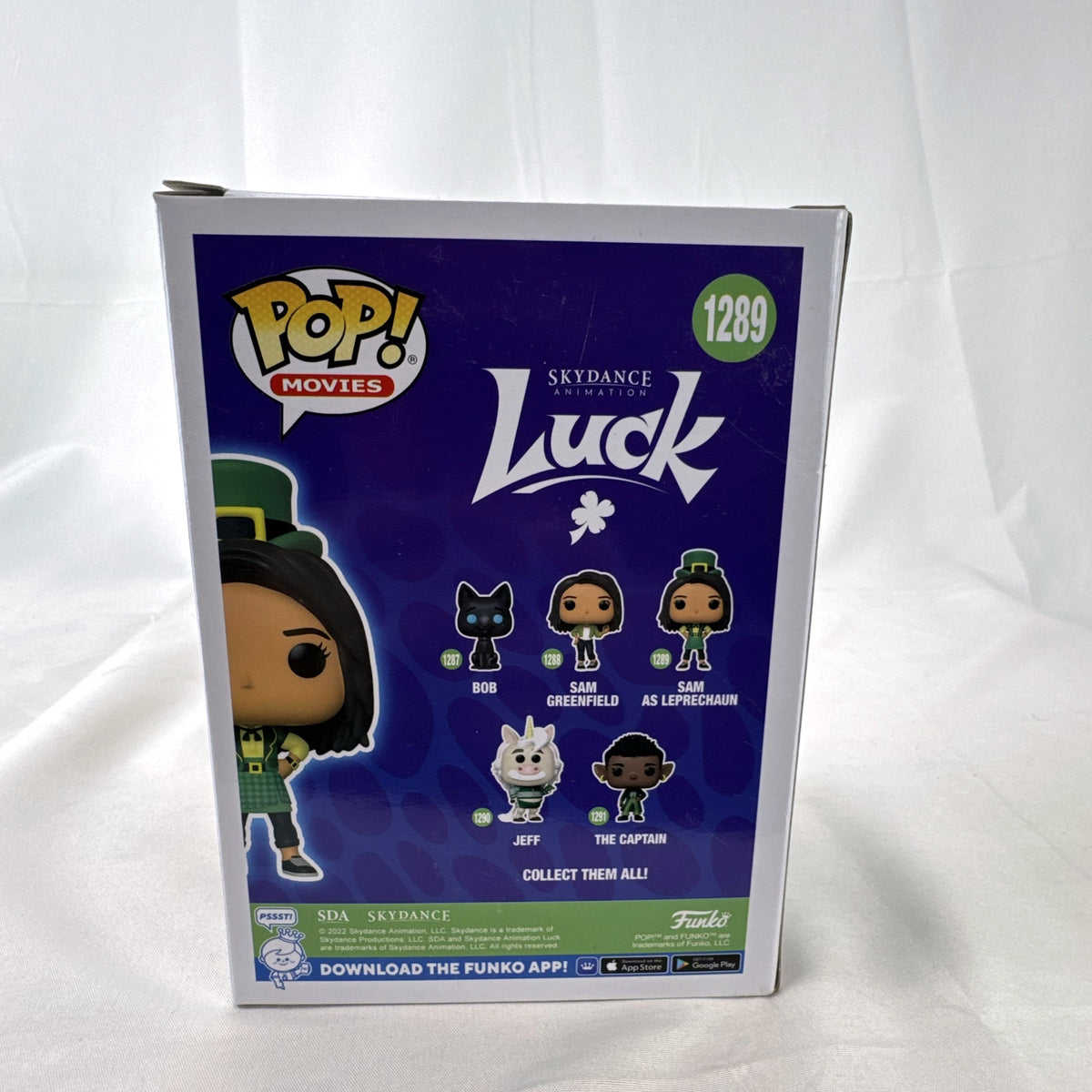 Funko Pop Movies Luck Sam as Leprechaun 1289 vinyl figure in unopened box