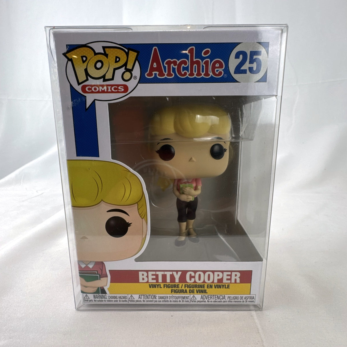 Funko Pop! Comics Betty Cooper #25 vinyl figure in original packaging with clear box protector