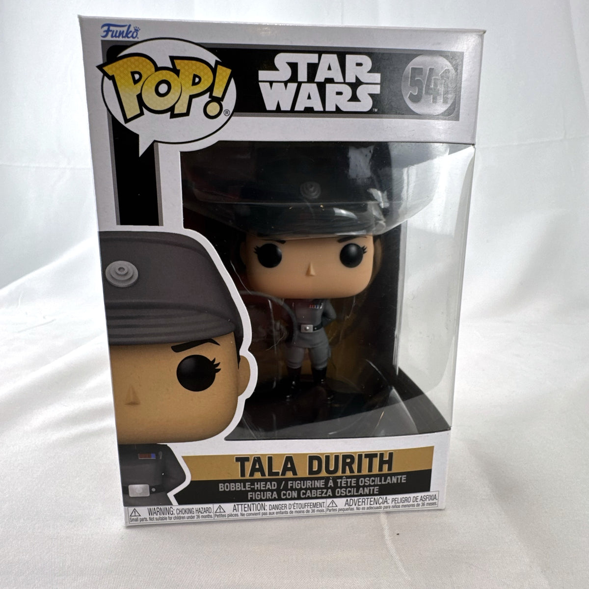 Funko Pop Star Wars Tala Durith #541 vinyl bobblehead in original unopened packaging.