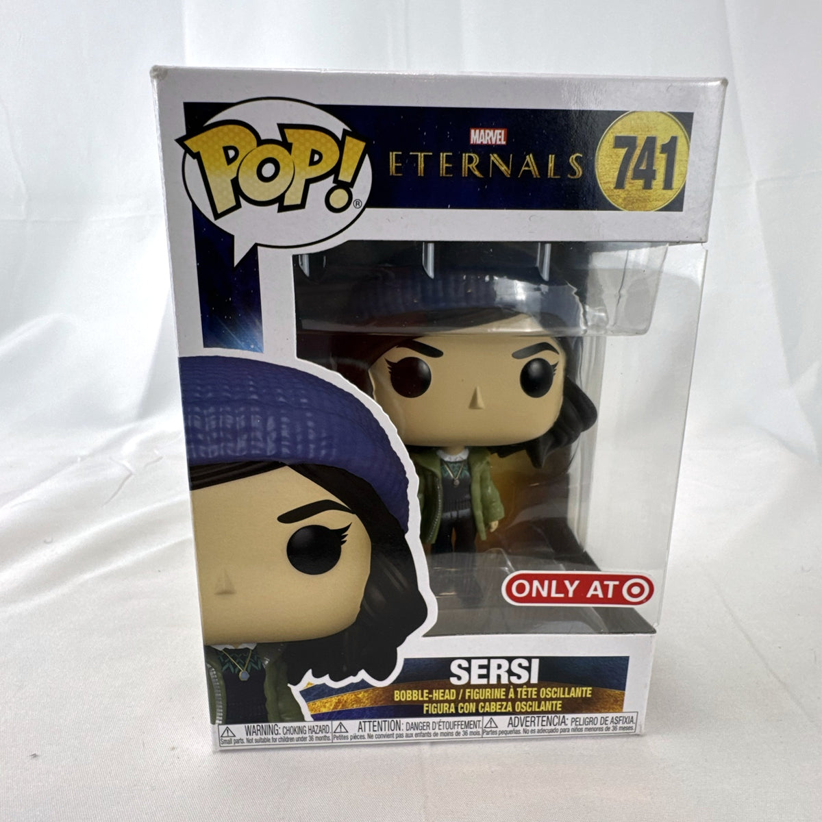 Funko Pop Marvel Eternals Sersi #741 Target Exclusive vinyl figure in original box