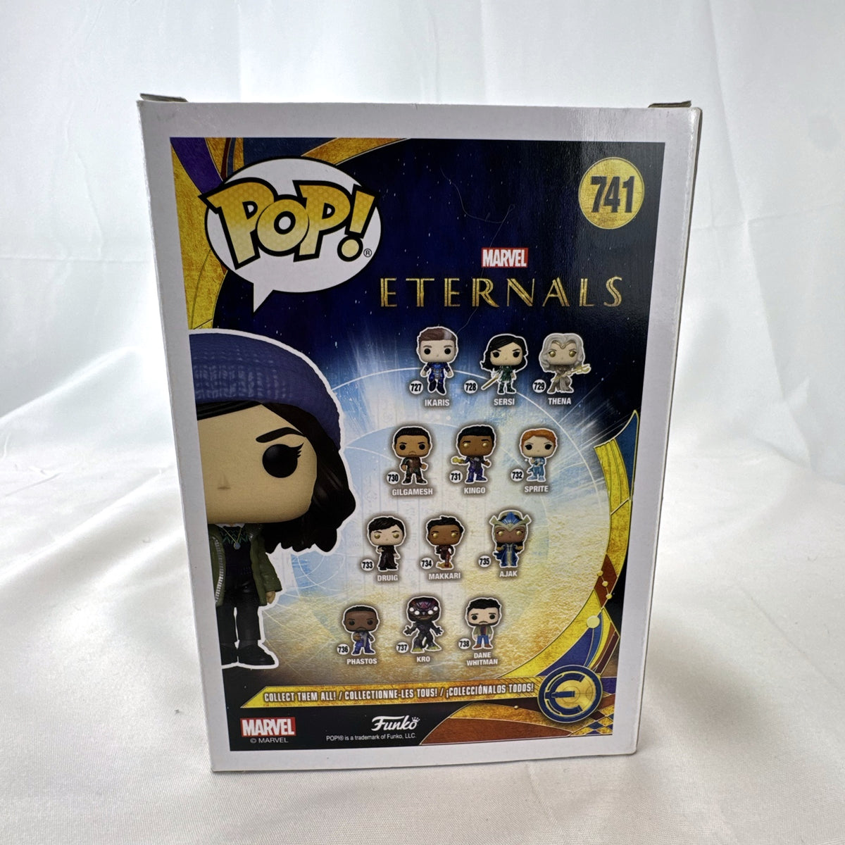 Funko Pop Marvel Eternals Sersi #741 Target Exclusive vinyl figure in original box
