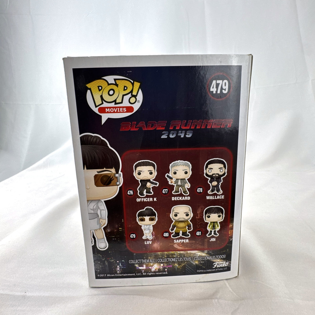 Funko Pop Movies Blade Runner 2049 Luv vinyl figure number 479 in original box packaging