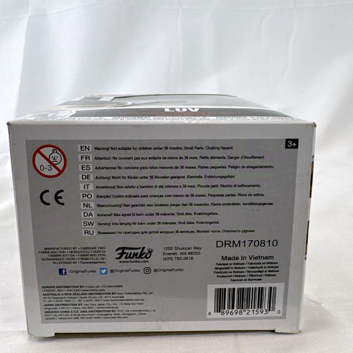 Funko Pop Movies Blade Runner 2049 Luv vinyl figure number 479 in original box packaging
