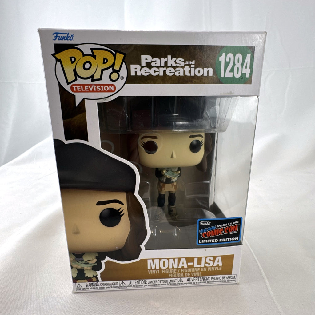 Funko Pop Mona-Lisa Saperstein #1284 Parks and Recreation 2022 NYCC exclusive vinyl figure in original box