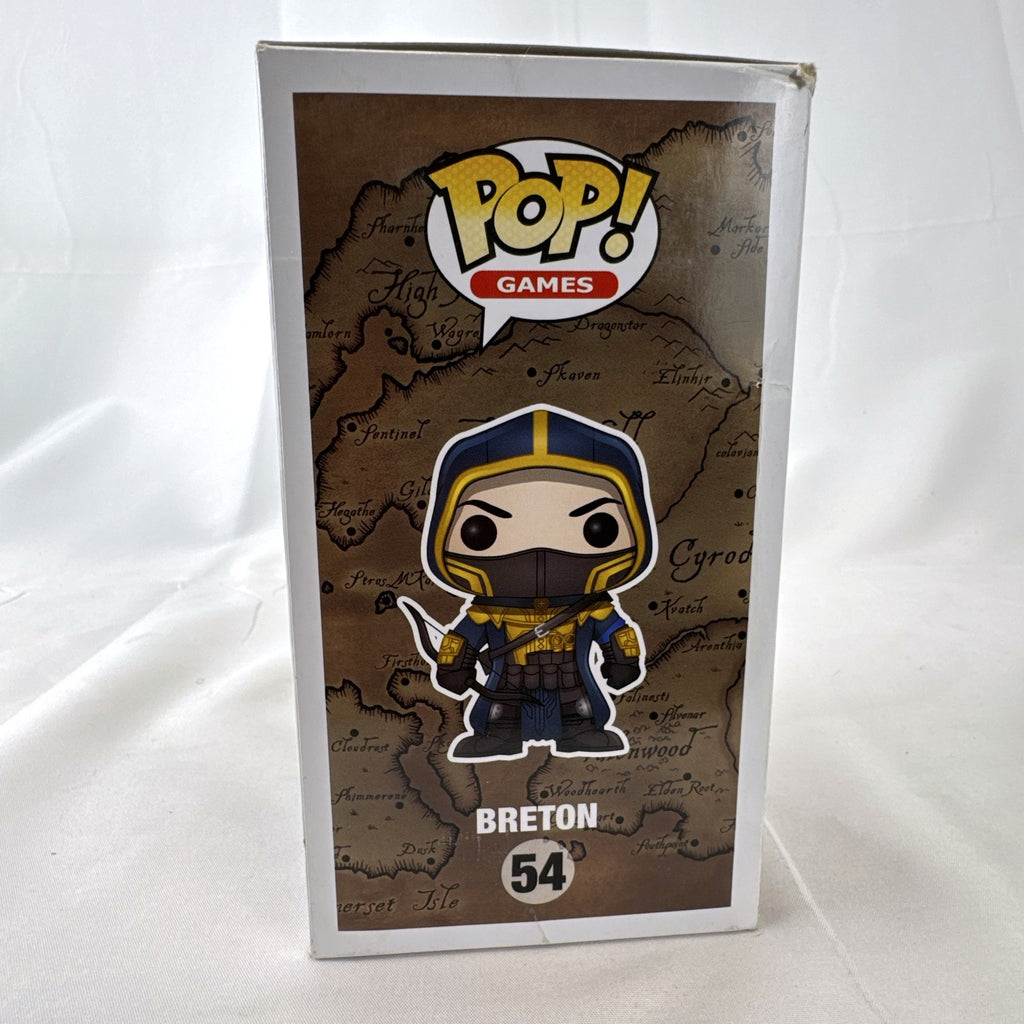 Funko Pop Games Breton #54 vinyl figure from The Elder Scrolls Online in original sealed box