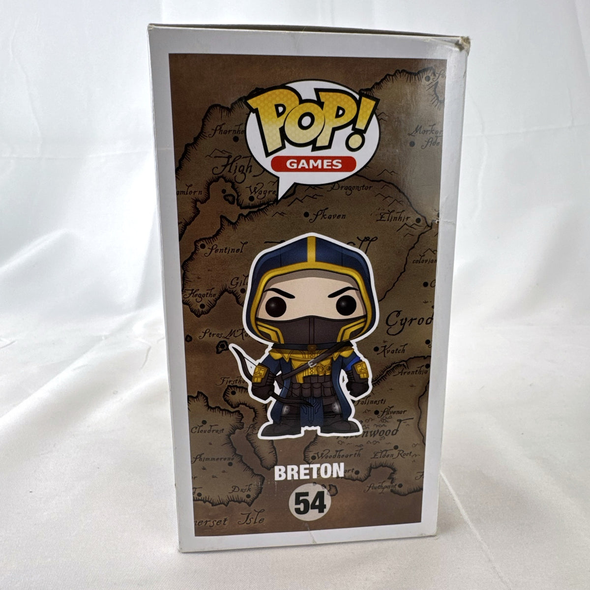 Funko Pop Games Breton #54 vinyl figure from The Elder Scrolls Online in original sealed box