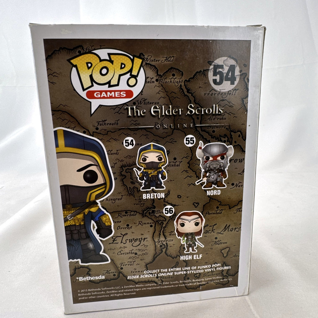 Funko Pop Games Breton #54 vinyl figure from The Elder Scrolls Online in original sealed box