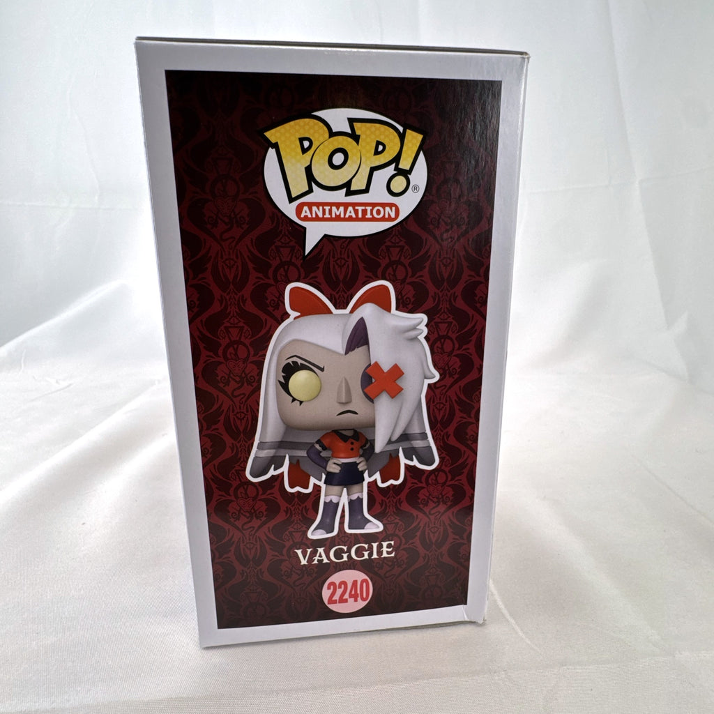 Funko Pop! Animation Hazbin Hotel Vaggie #2240 vinyl figure in original unopened display box.