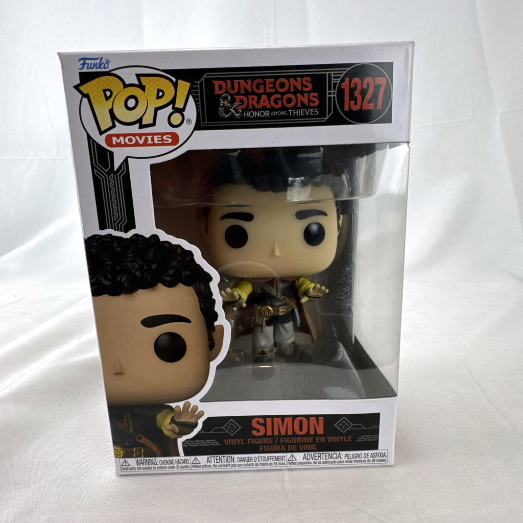 Funko Pop Movies Simon vinyl figure number 1327 from Dungeons and Dragons Honor Among Thieves in original box